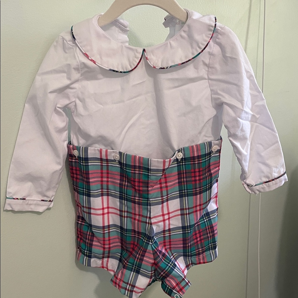 Plaid Kids One Piece